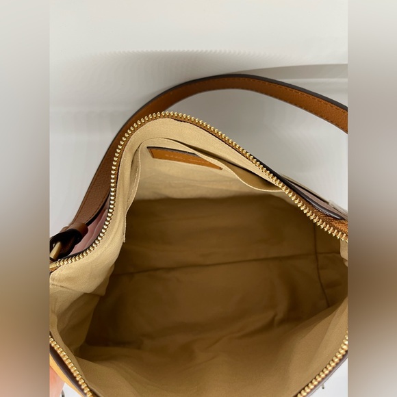 NWT See By Chloe JOAN Leather Shoulder Bag CROSSBODY Brown MSRP$700 - Picture 8 of 12